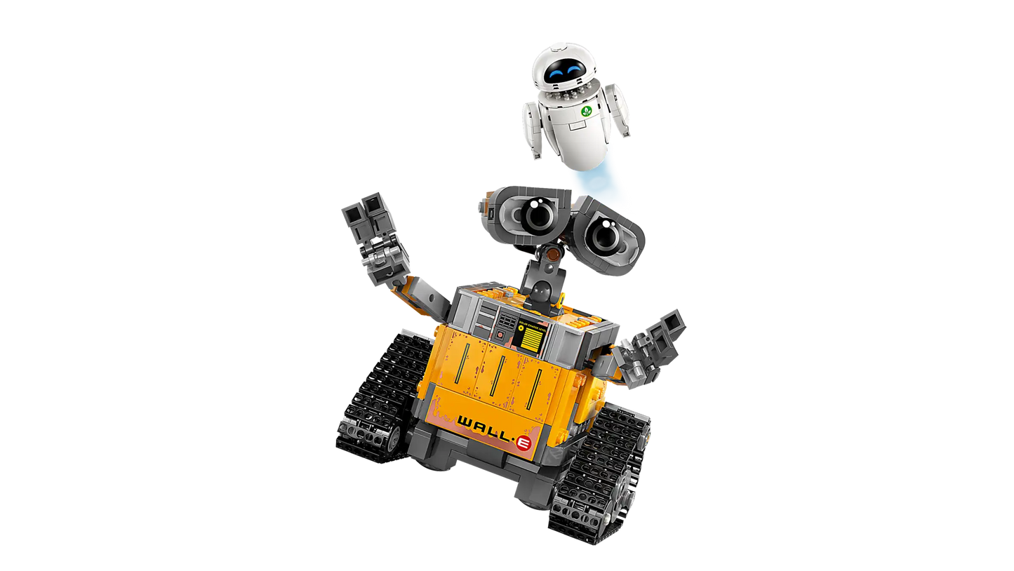 Compatible - 43279 - Disney - Wall E And Eve - 811 Pieces
