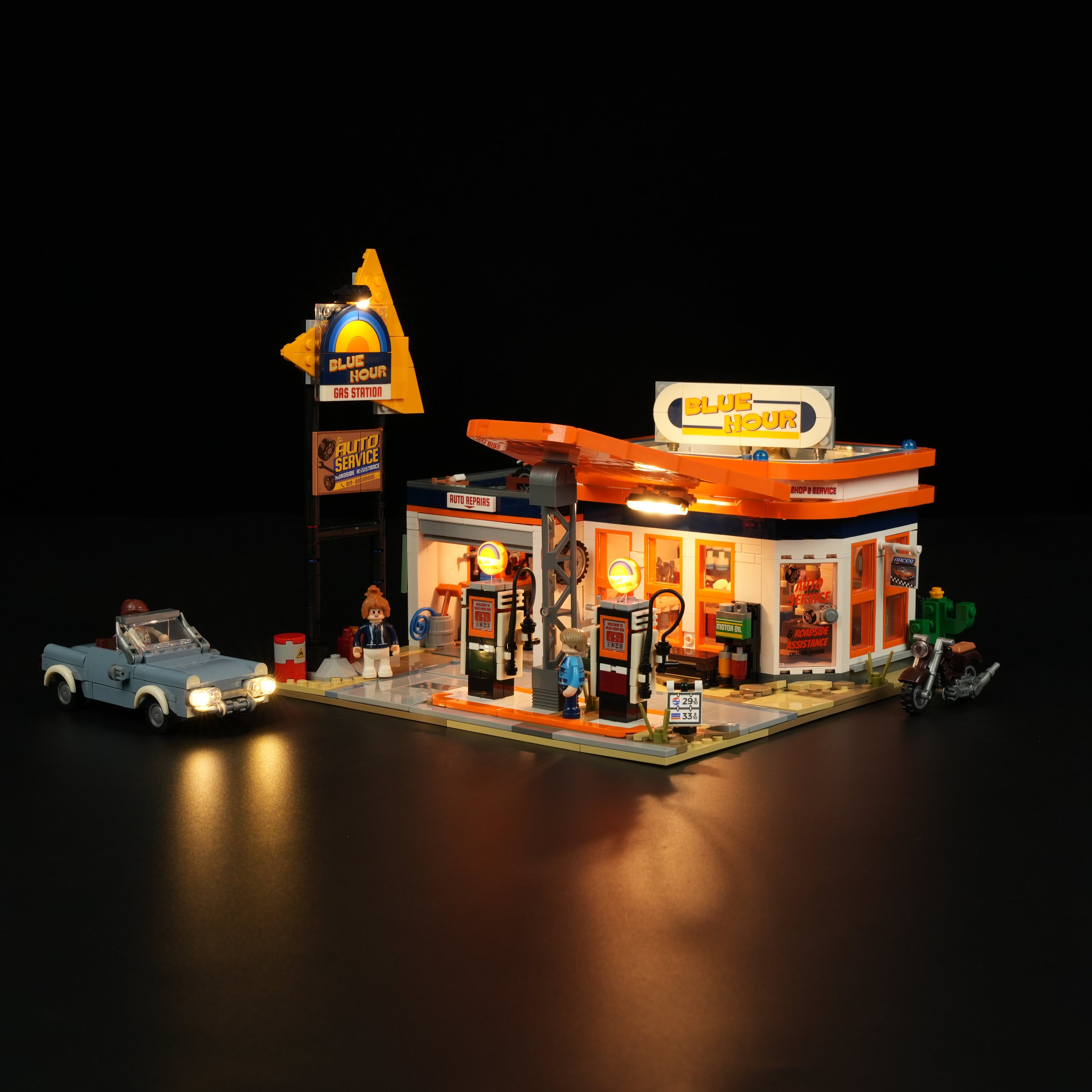 Lumibricks/Funwhole - F9065 - Gas Station - 1608 Pieces