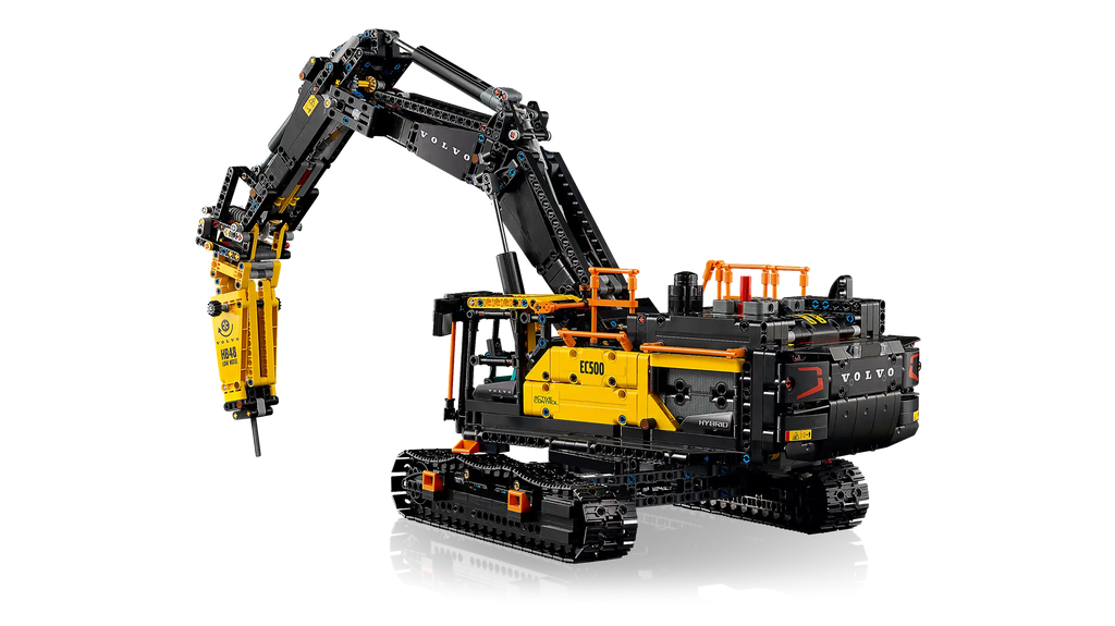 Compatible - Technic - 42215 - Volvo EC500 Hybrid Excavator - 2795 Pieces