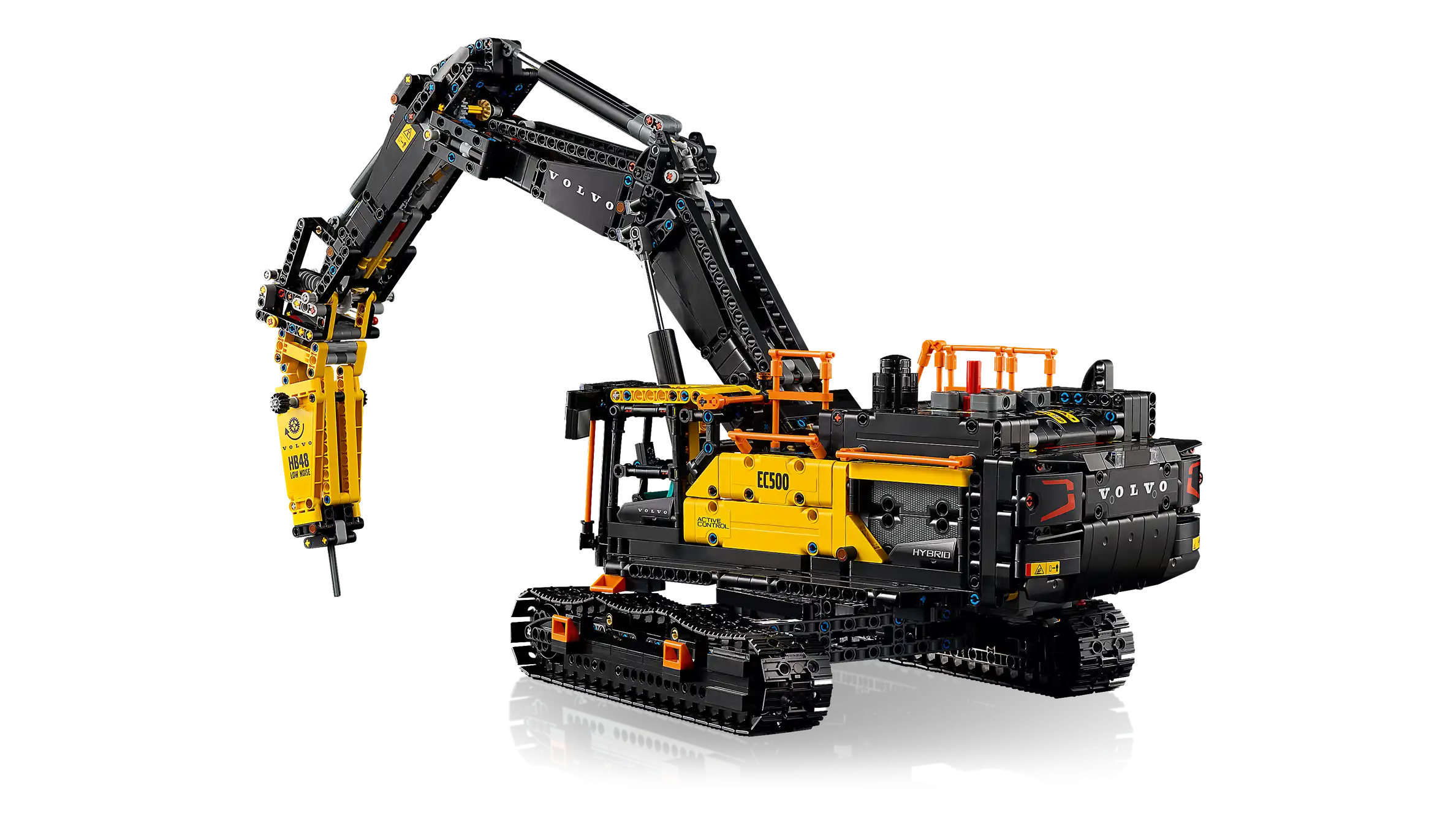 Compatible - Technic - 42215 - Volvo EC500 Hybrid Excavator - 2795 Pieces