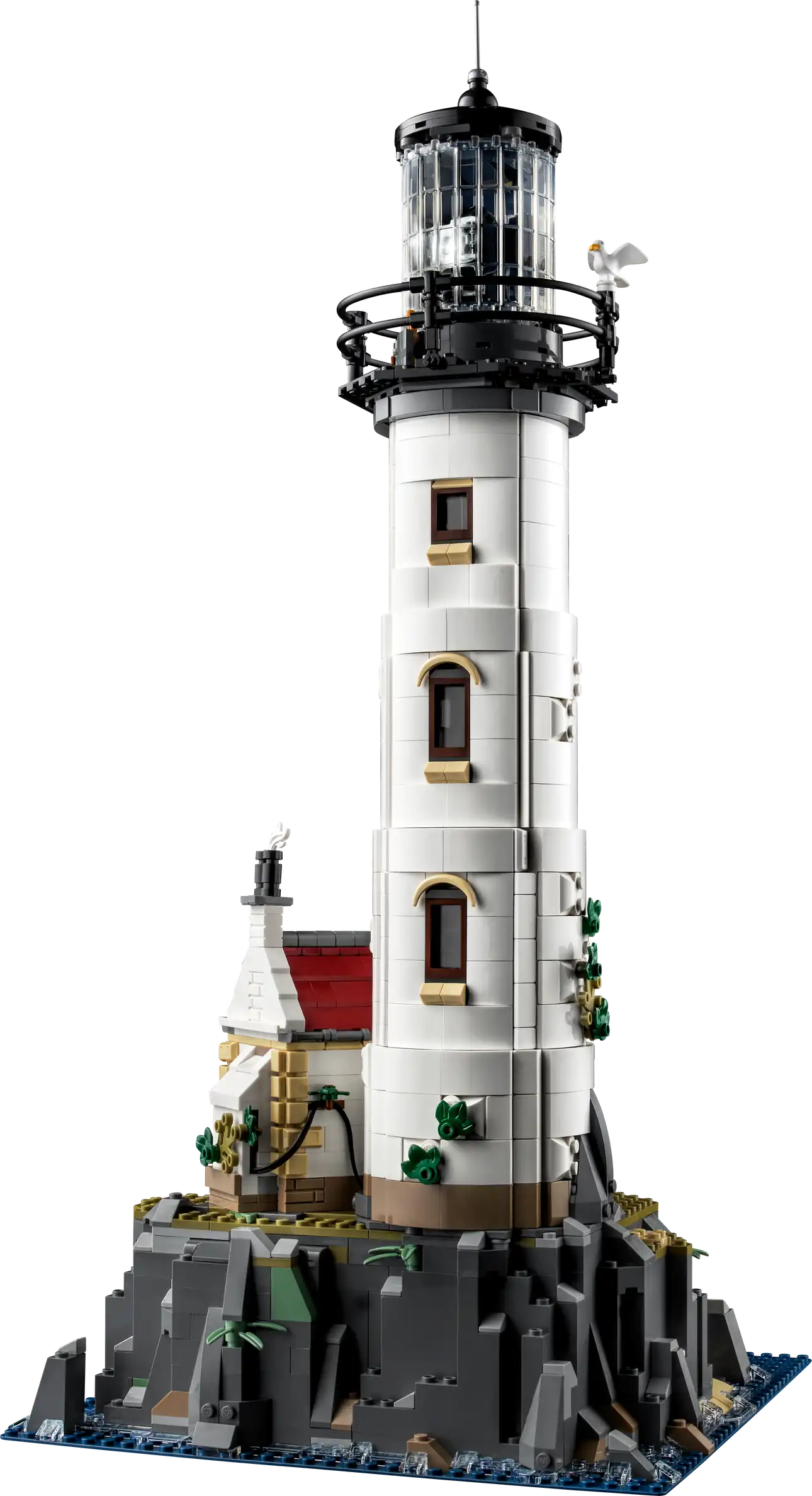 Compatible - 21355 - Motorized Lighthouse - 2065 Pieces