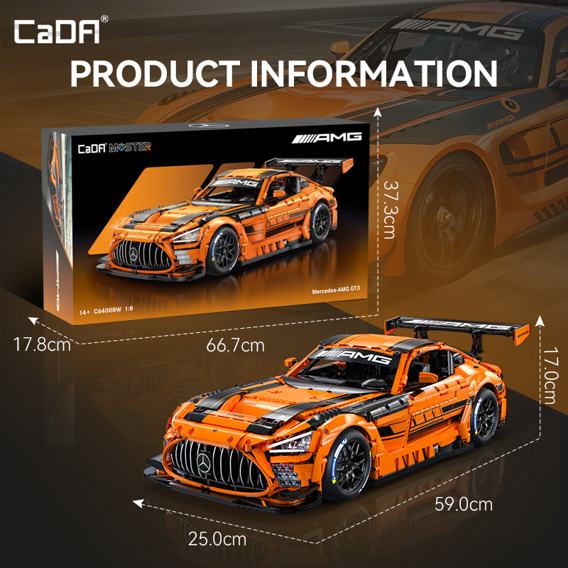 CADA - C64008 - Master Series - Mercedes AMG GT 3 - 5466 Pieces