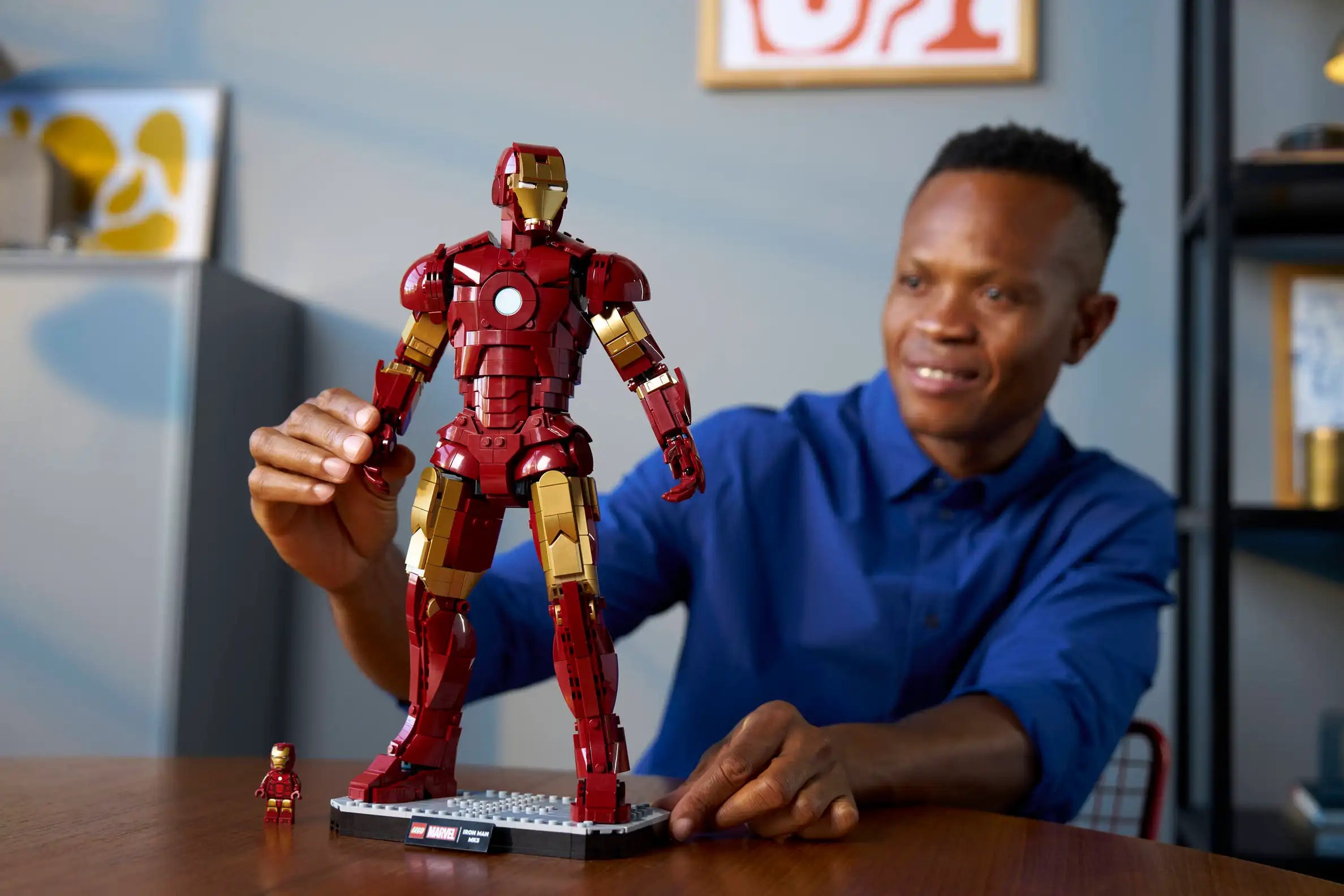 Compatible - Marvel - 76344 - Iron Man MK3 - Collectors Edition - 1297 Pieces