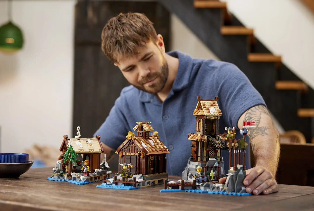 Compatible - IDEAS - 21343 - Viking Village - 2103 Pieces