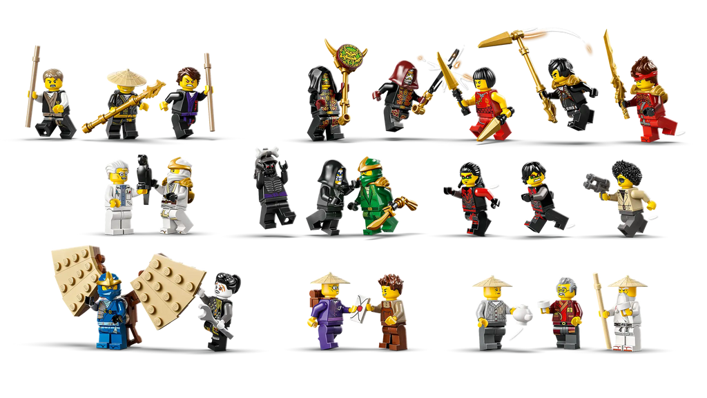 Compatible - Ninjago - 71861 - The Old Town - 4851 Pieces