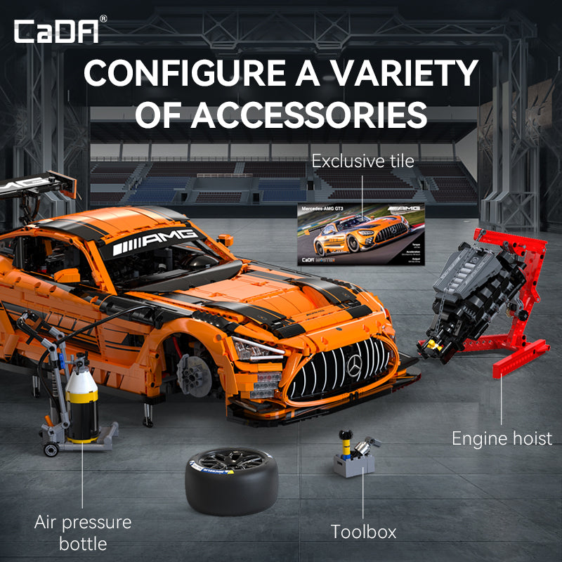 CADA - C64008 - Master Series - Mercedes AMG GT 3 - 5466 Pieces (Group Order Discount Not Applicable)