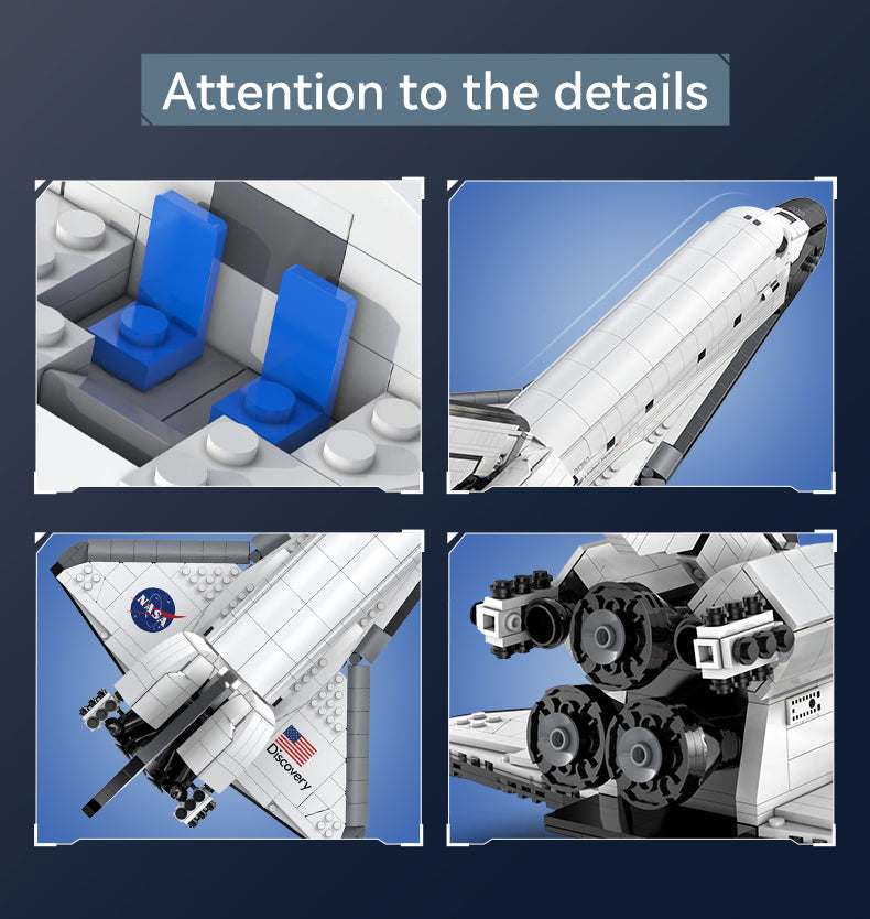 CaDA - C56062 - NASA Space Shuttle Discovery - 1827 Pieces