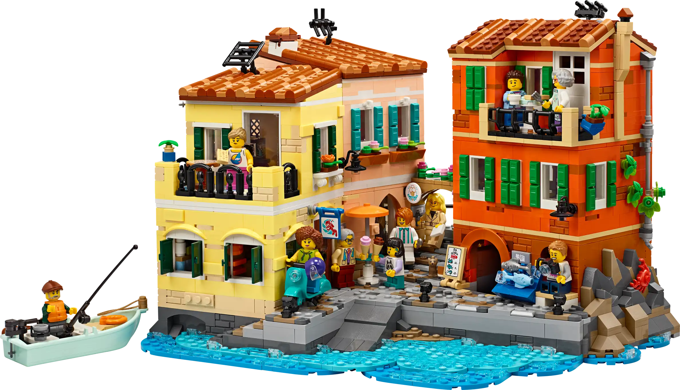 Compatible - IDEAS - 21359 - Italian Riviera - 3251 Pieces