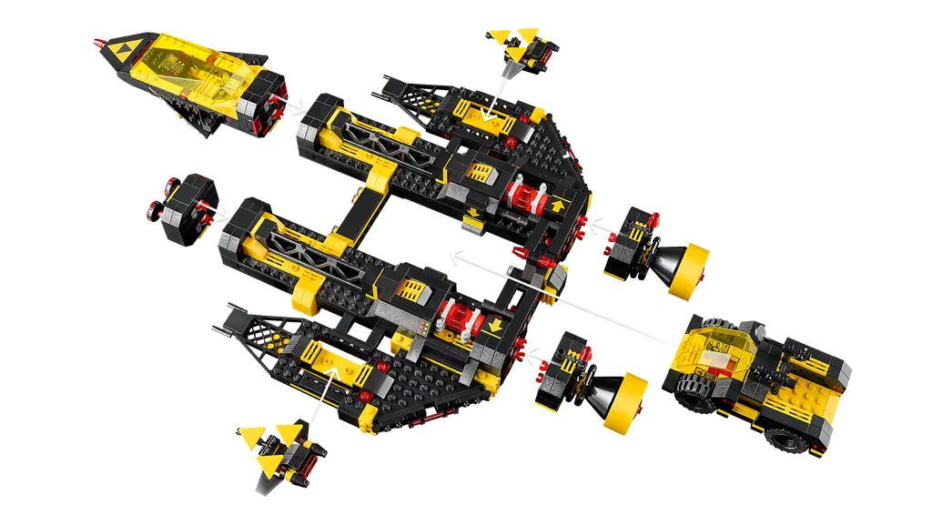 Compatible - Icons - 10355 - Blacktron Renegade - 1151 Pieces