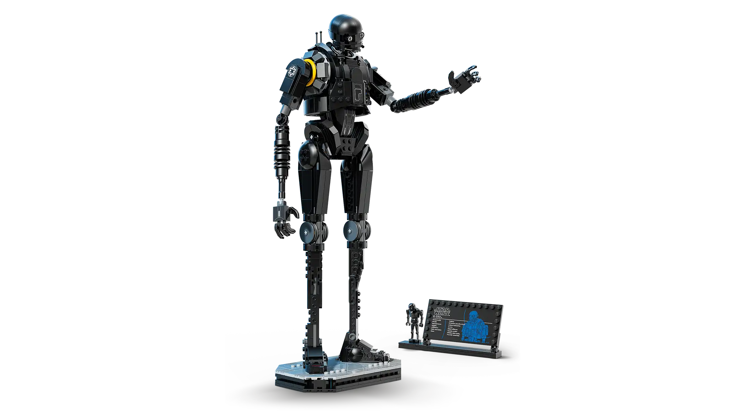 Compatible - Star Wars - 75434 - K-2SO Security Droid - 845 Pieces