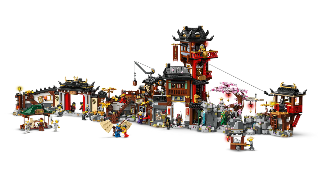 Compatible - Ninjago - 71861 - The Old Town - 4851 Pieces