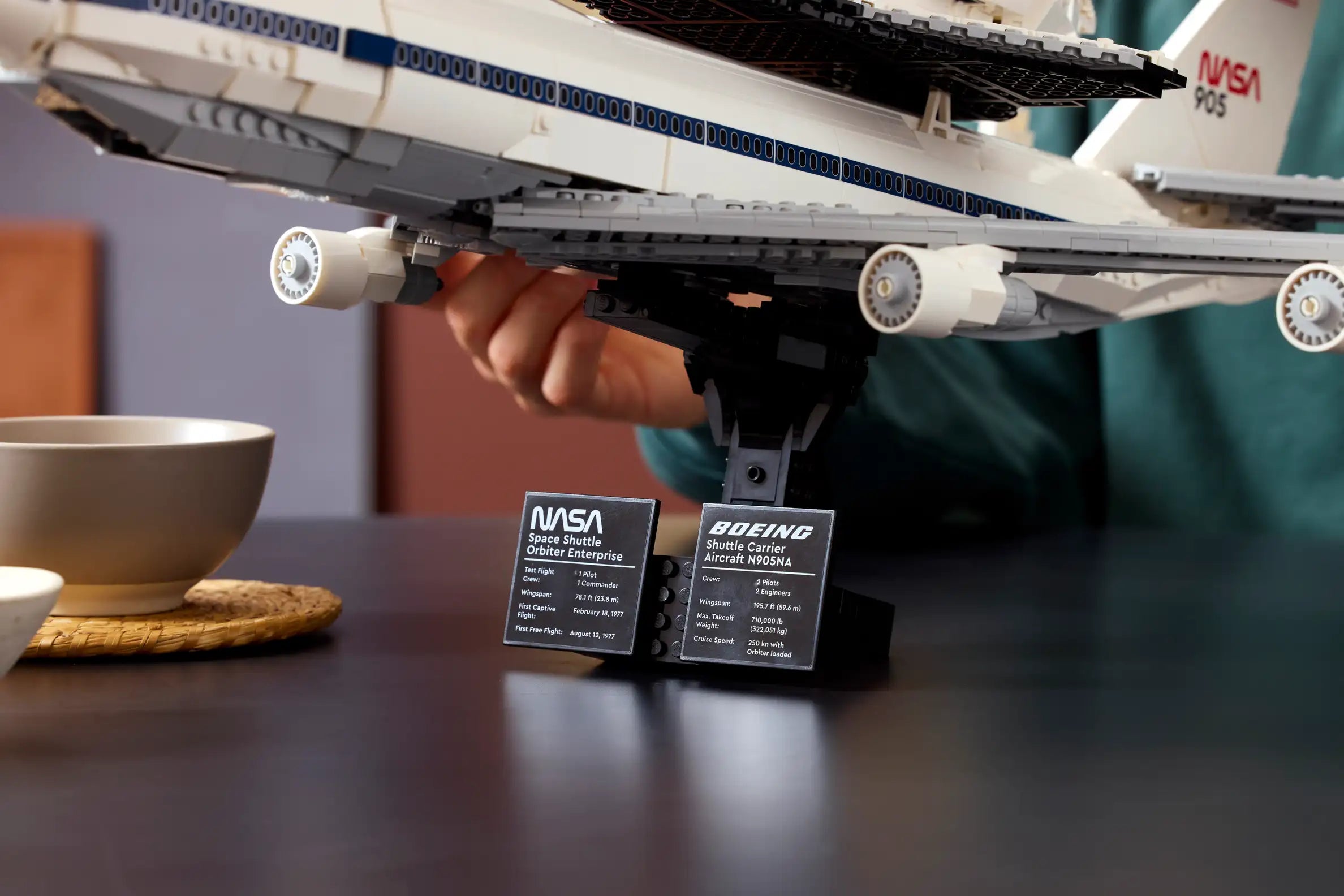 Compatible - Icons - 10360 - NASA - Shuttle Carrier Aircraft - 2417 Pieces