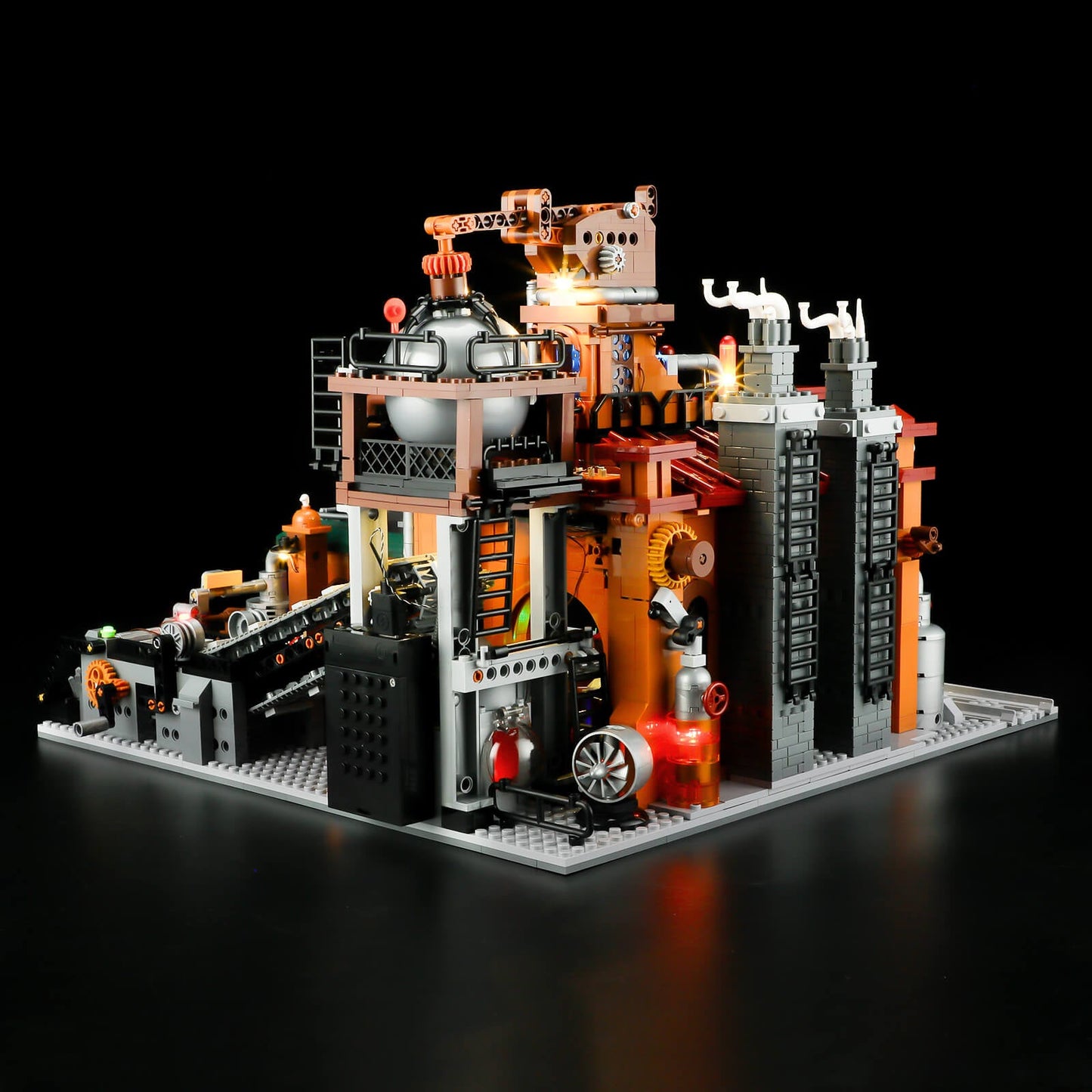 Funwhole/Lumibricks - F9101 - Iron Ore Factory - 3138 Pieces