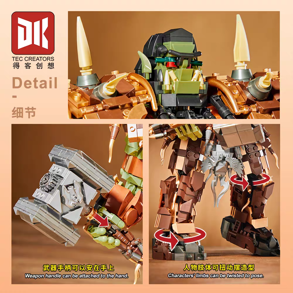 DK - 2021 - World of Warcraft - Thrall The Orc - 1776 Pieces