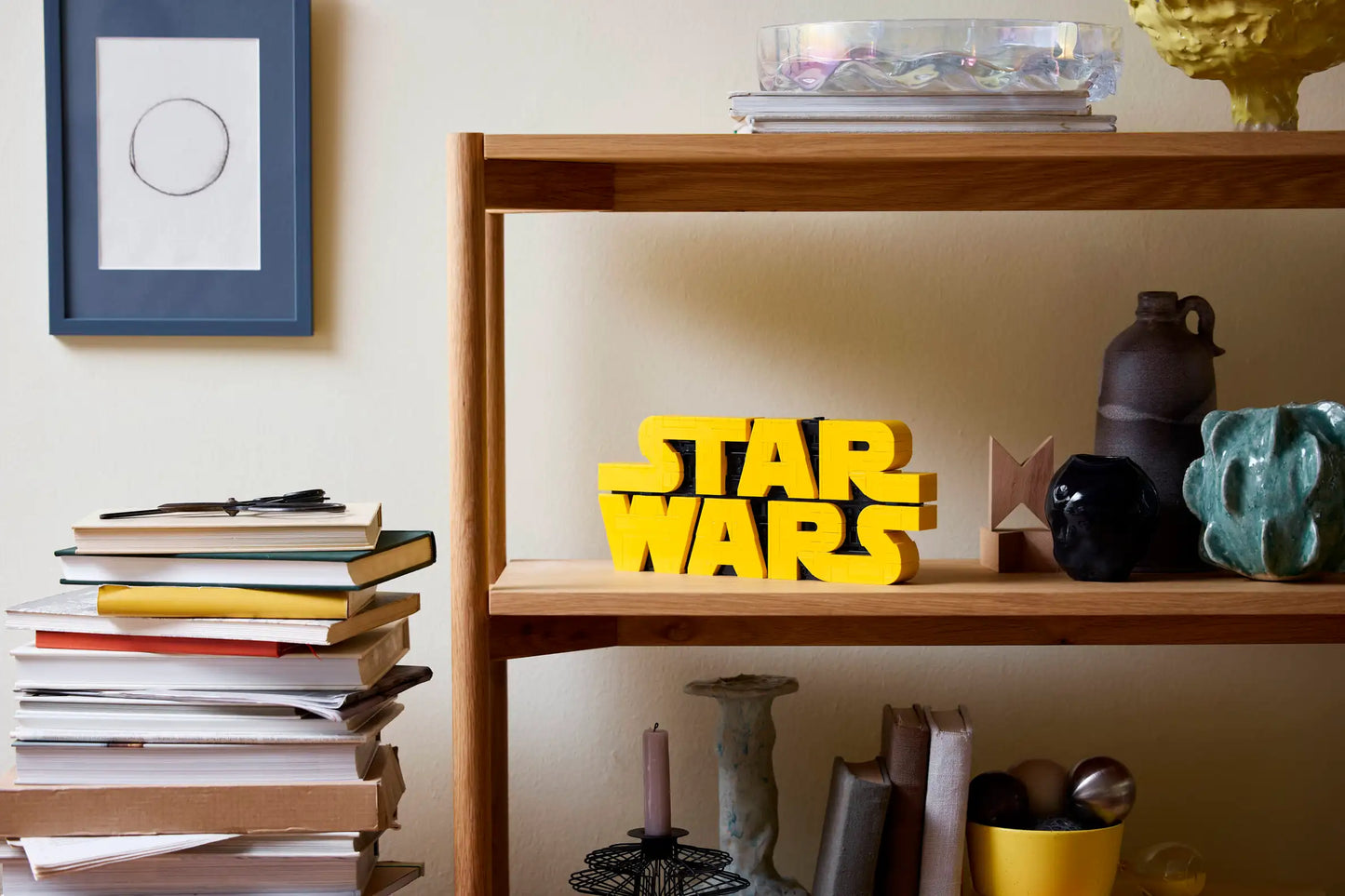 Compatible - 75407 - Brick Built Star Wars Logo - 700 Pieces