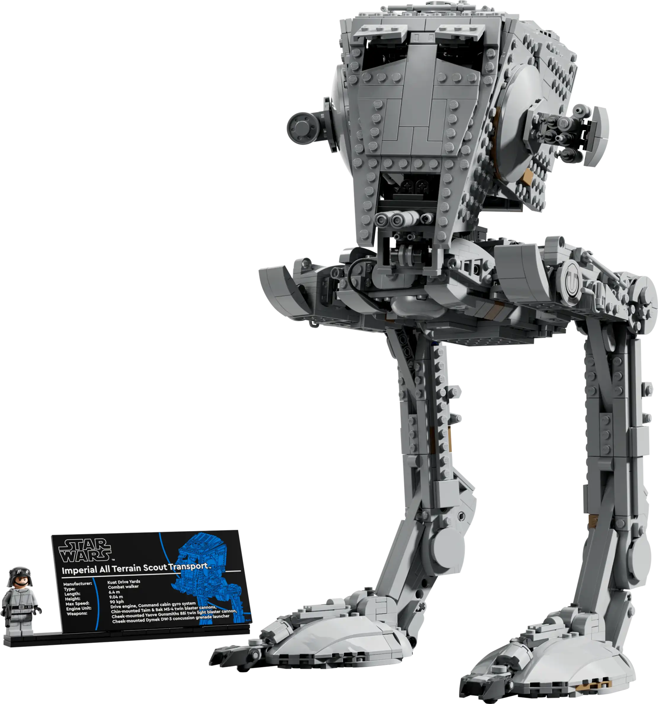 Compatible - Star Wars - 75417 - AT-ST - 1513 Pieces