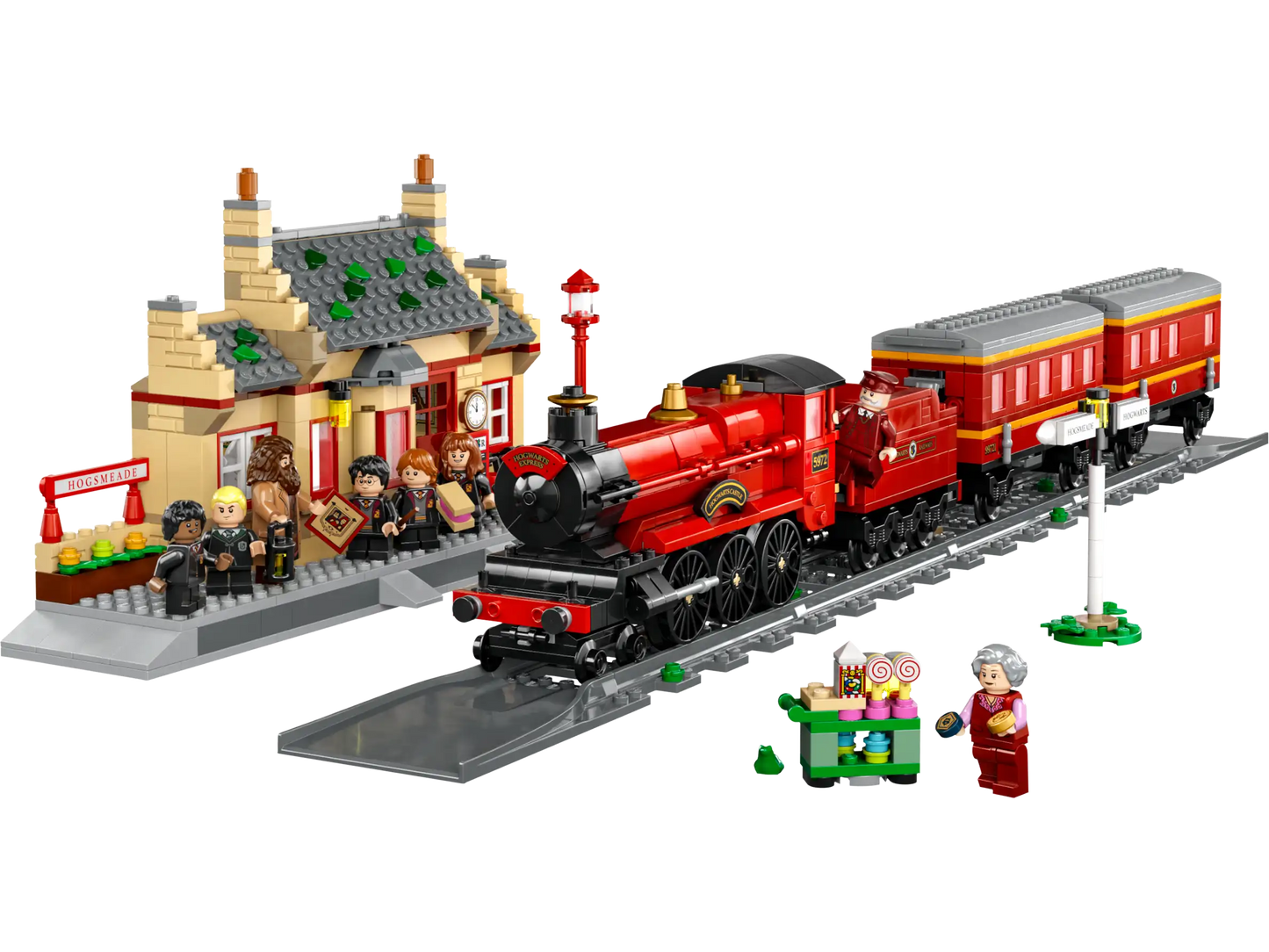 Compatible - 76423 - Harry Potter - Hogwarts Express with Hogsmeade Station - 743 Pieces
