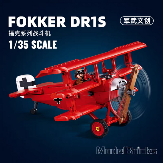 Sluban - B1292 - Fokker DR15 - 281 Pieces