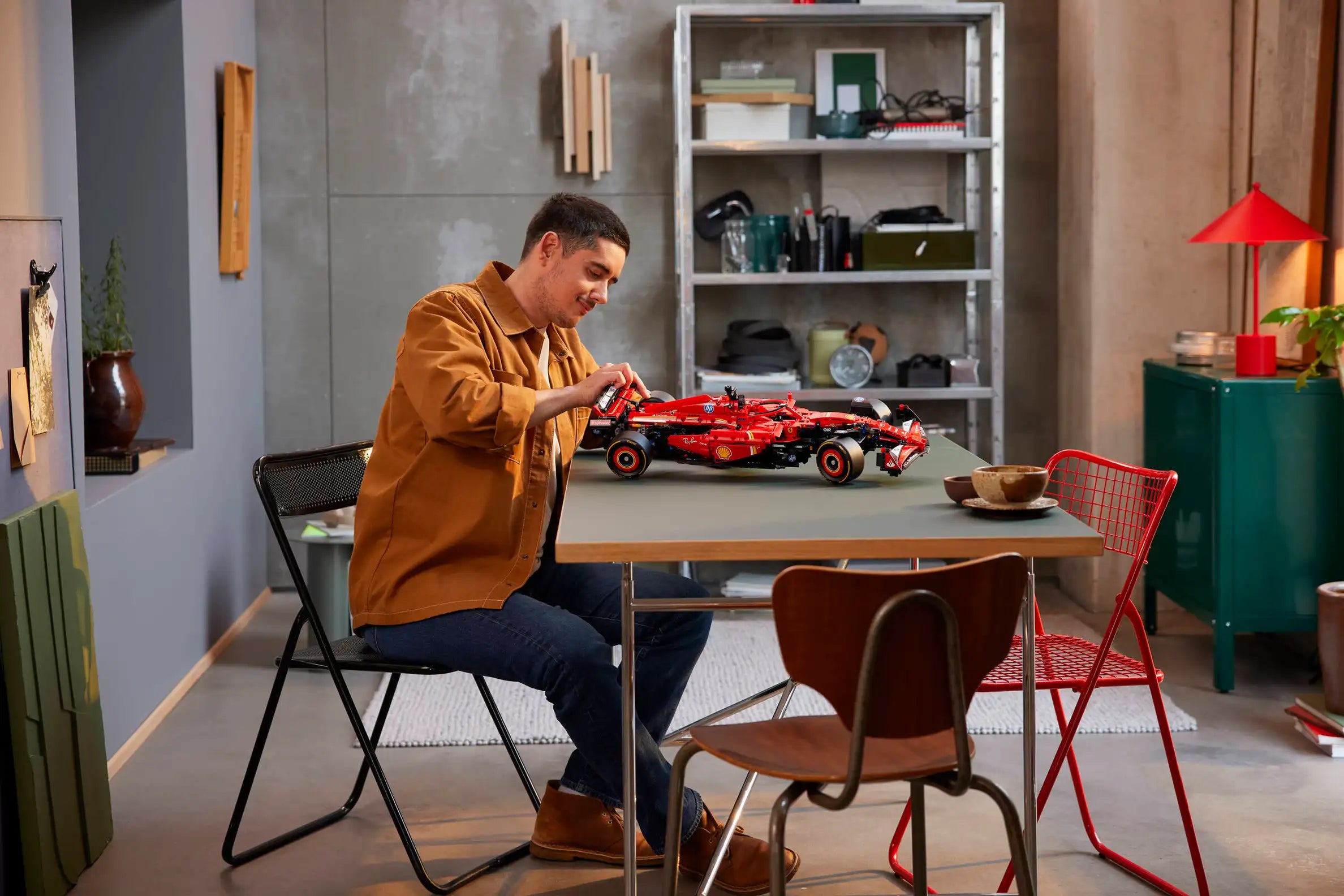 Compatible - 42207 - Technic - Ferrari SF-24 F1 Racing Car - 1361 Pieces (Group Order Discount Not Applicable)