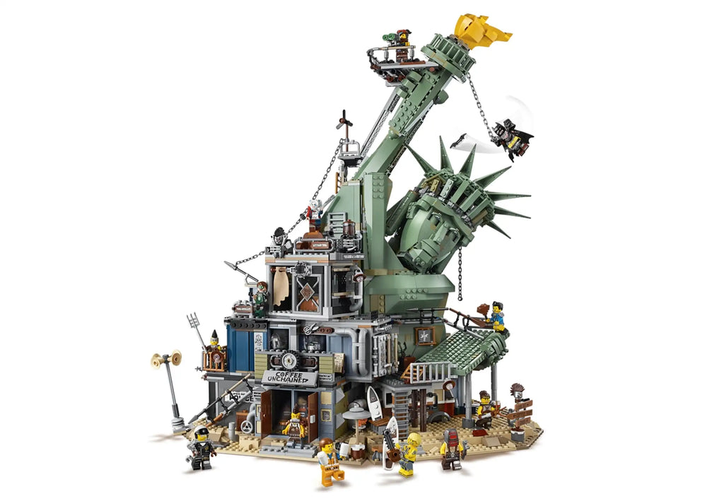 Compatible - LEGO Movie - 70840 - Batman - Welcome To Apocalypseburg - 3178 Pieces