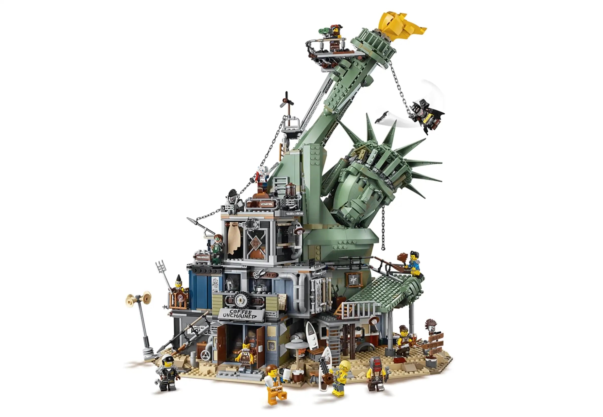 Compatible - LEGO Movie - 70840 - Batman - Welcome To Apocalypseburg - 3178 Pieces