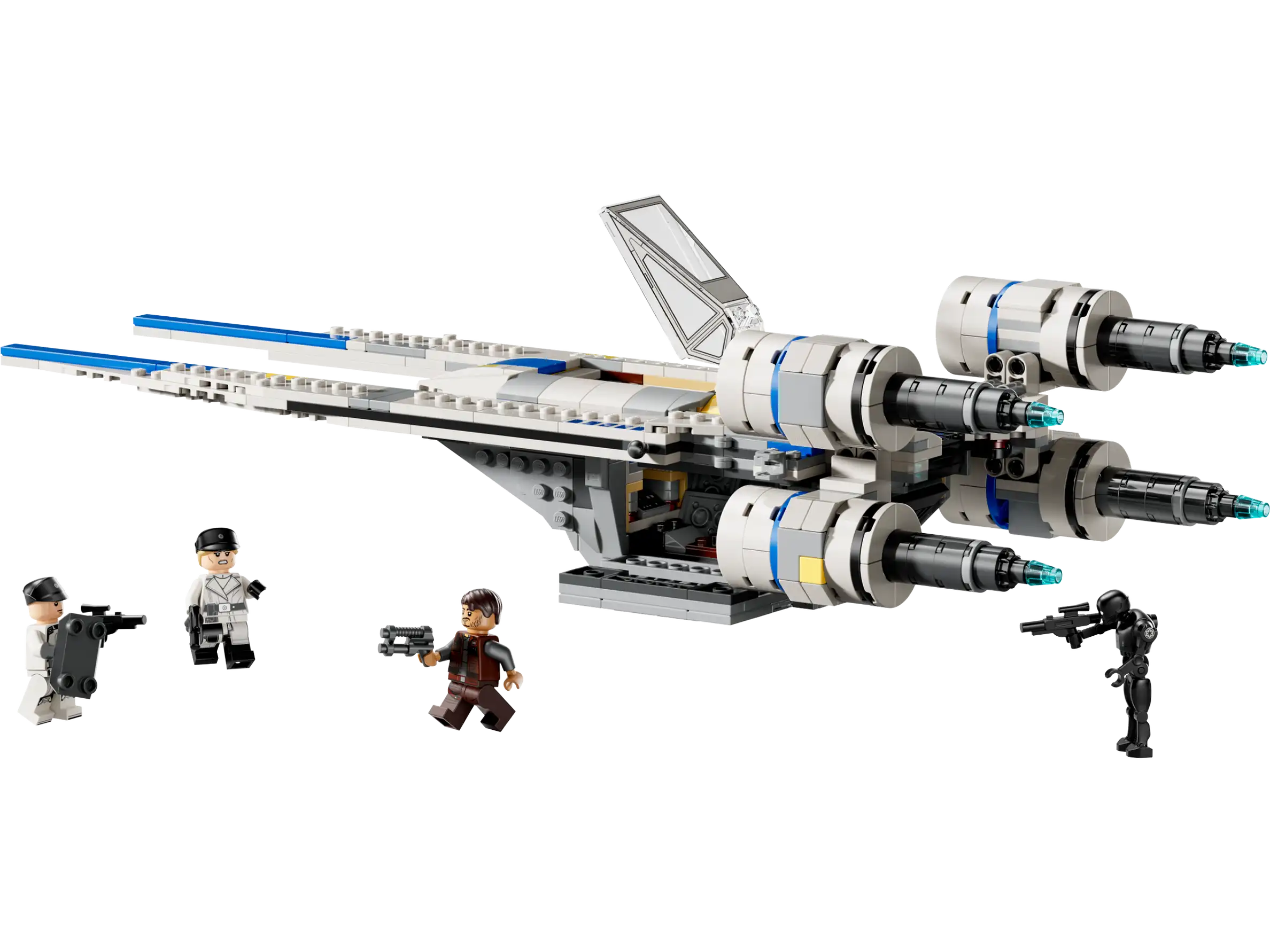 Compatible - Star Wars - 75399 - Rebel U Wing Starfighter - 594 Pieces
