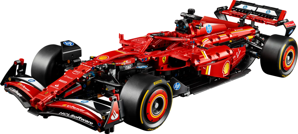 Compatible - Technic - 42207 - Ferrari SF-24 F1 Racing Car - 1361 Pieces