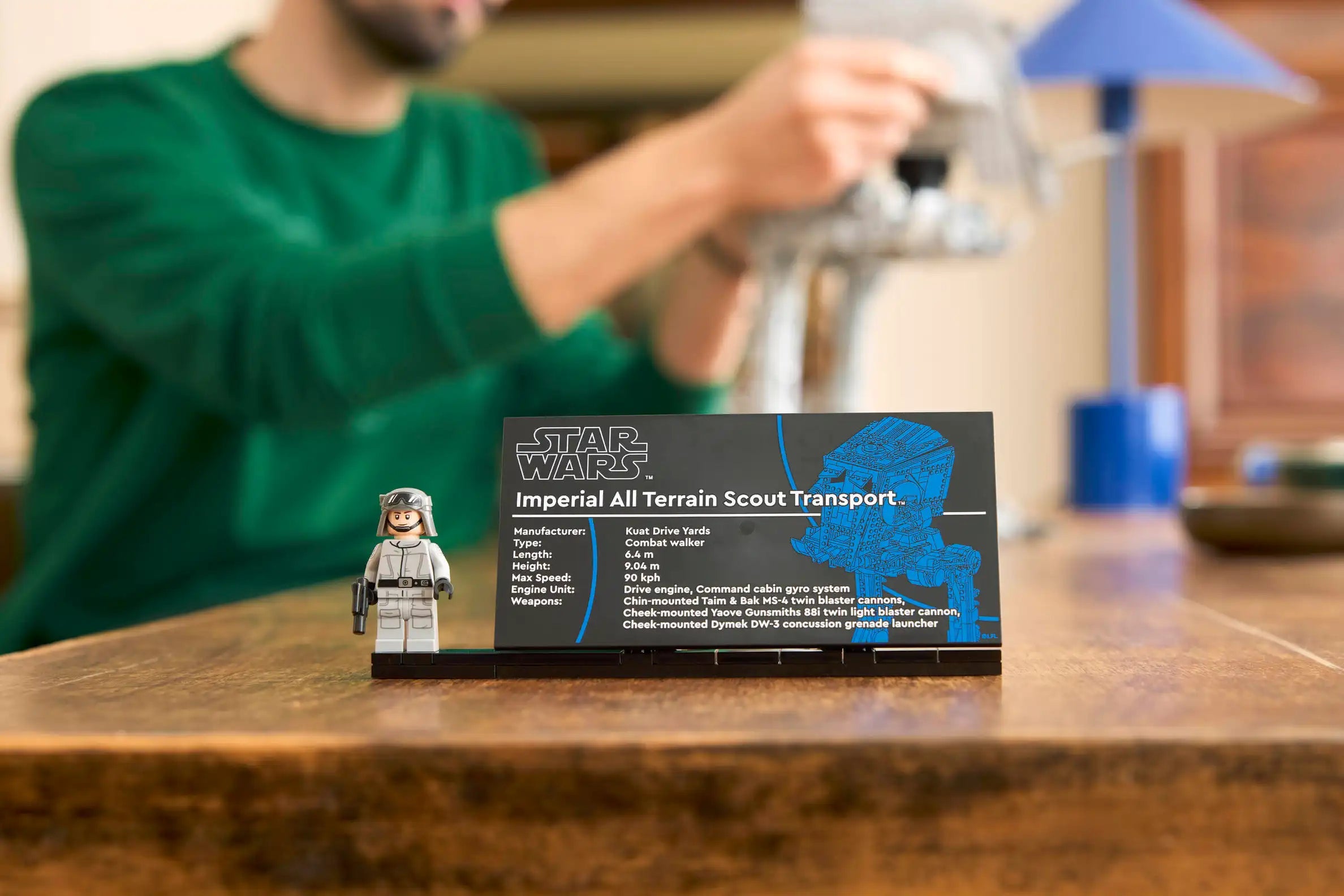 Compatible - Star Wars - 75417 - AT-ST - 1513 Pieces