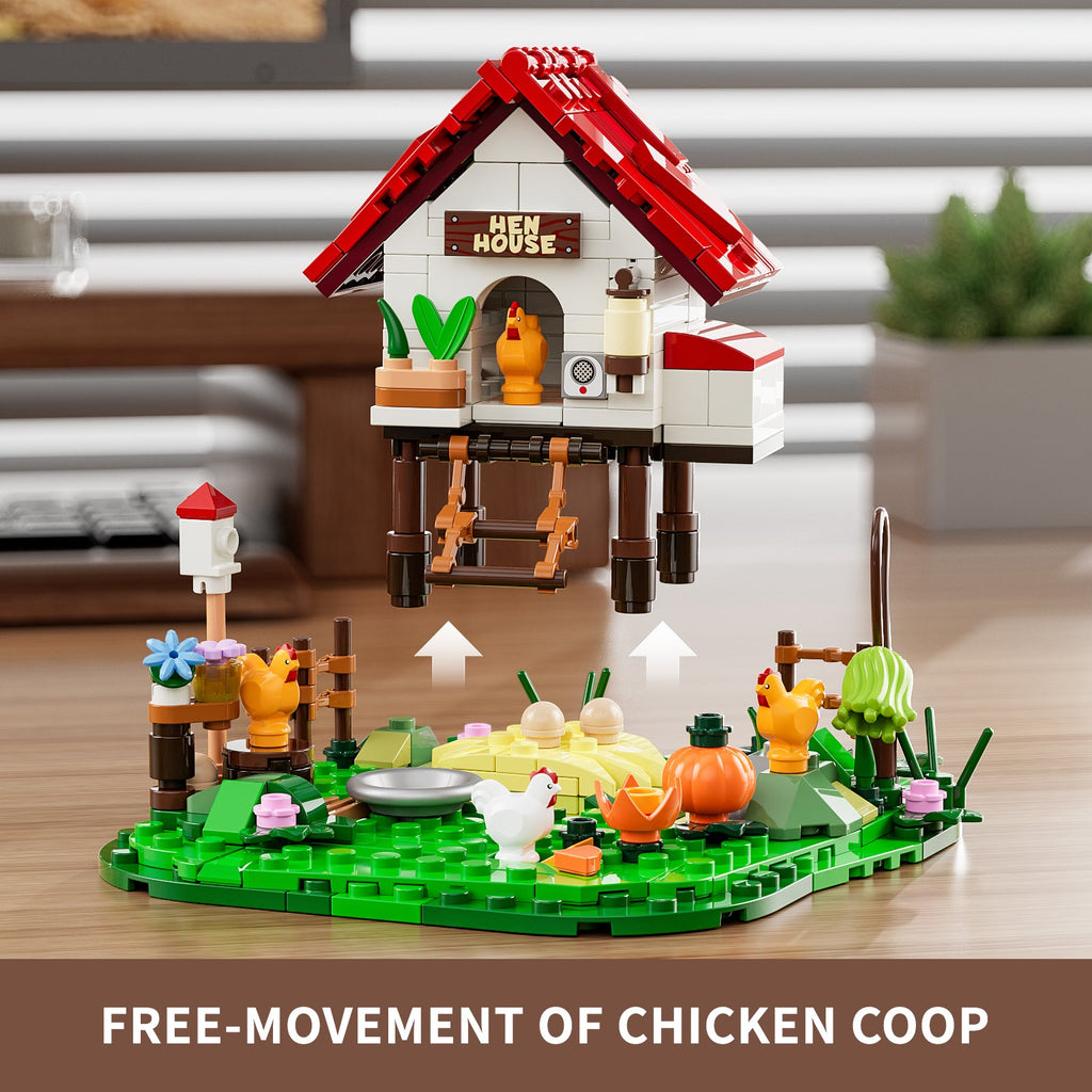 Funwhole/Lumibricks - F9034 - Farm Life - The Hen House - 323 Pieces