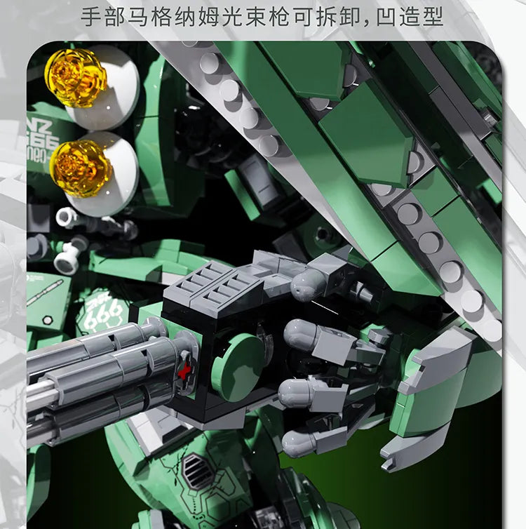 NZ - 666 - Kshatriya Gundam Mech - 2091 Pieces