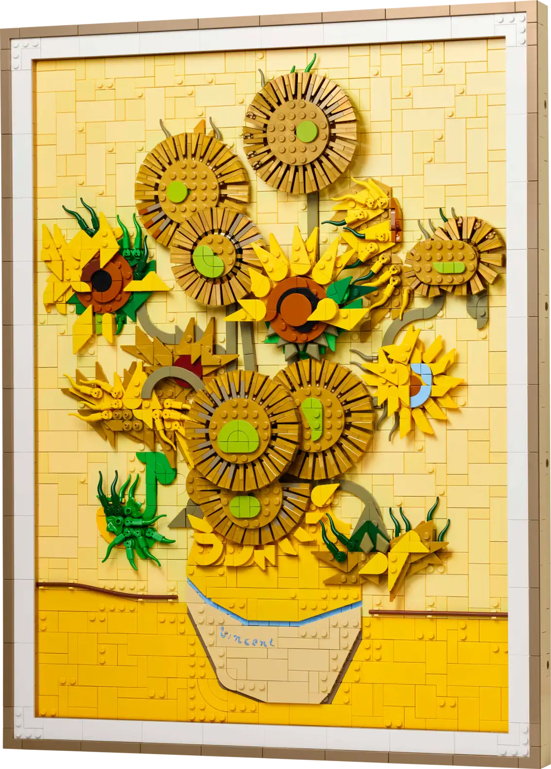 Compatible -  31215 - Art - Vincent Van Gogh - Sunflowers - 2615 Pieces