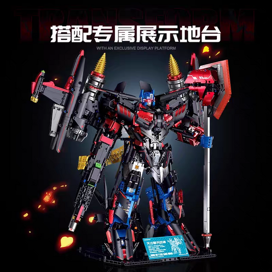 Guly - 10752 - Transformers - Skyfire Optimus Prime - 4598 Pieces