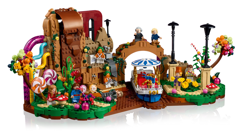 Compatible - IDEAS - 21360 - Willy Wonka And The Chocolate Factory - 2025 Pieces