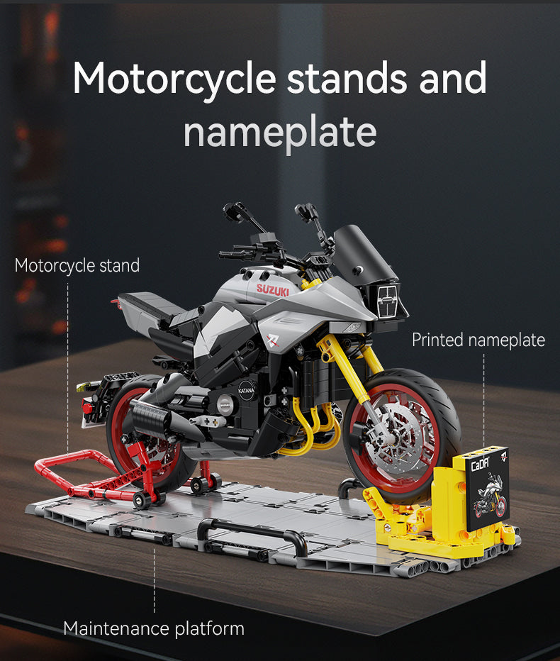 CaDA - C59021 - Suzuki Katana Motorcycle - 1104 Pieces (Group Order Discount Not Applicable)