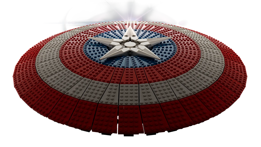 Compatible - Marvel - 76262 - Captain America's Shield - 3128 Pieces