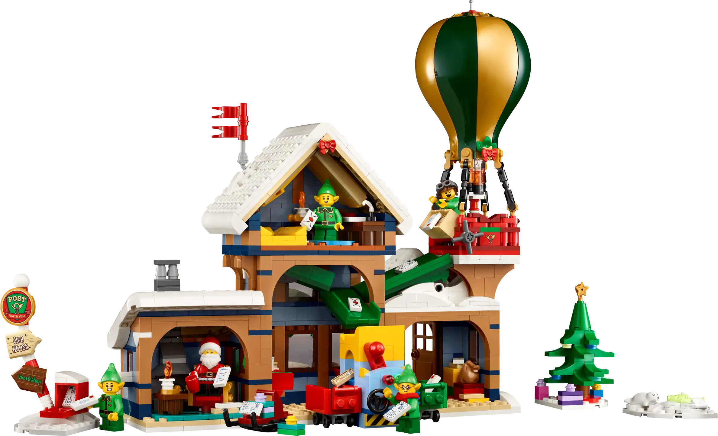 Compatible - Icons - 10339 - Santa's Post Office - 1440 Pieces
