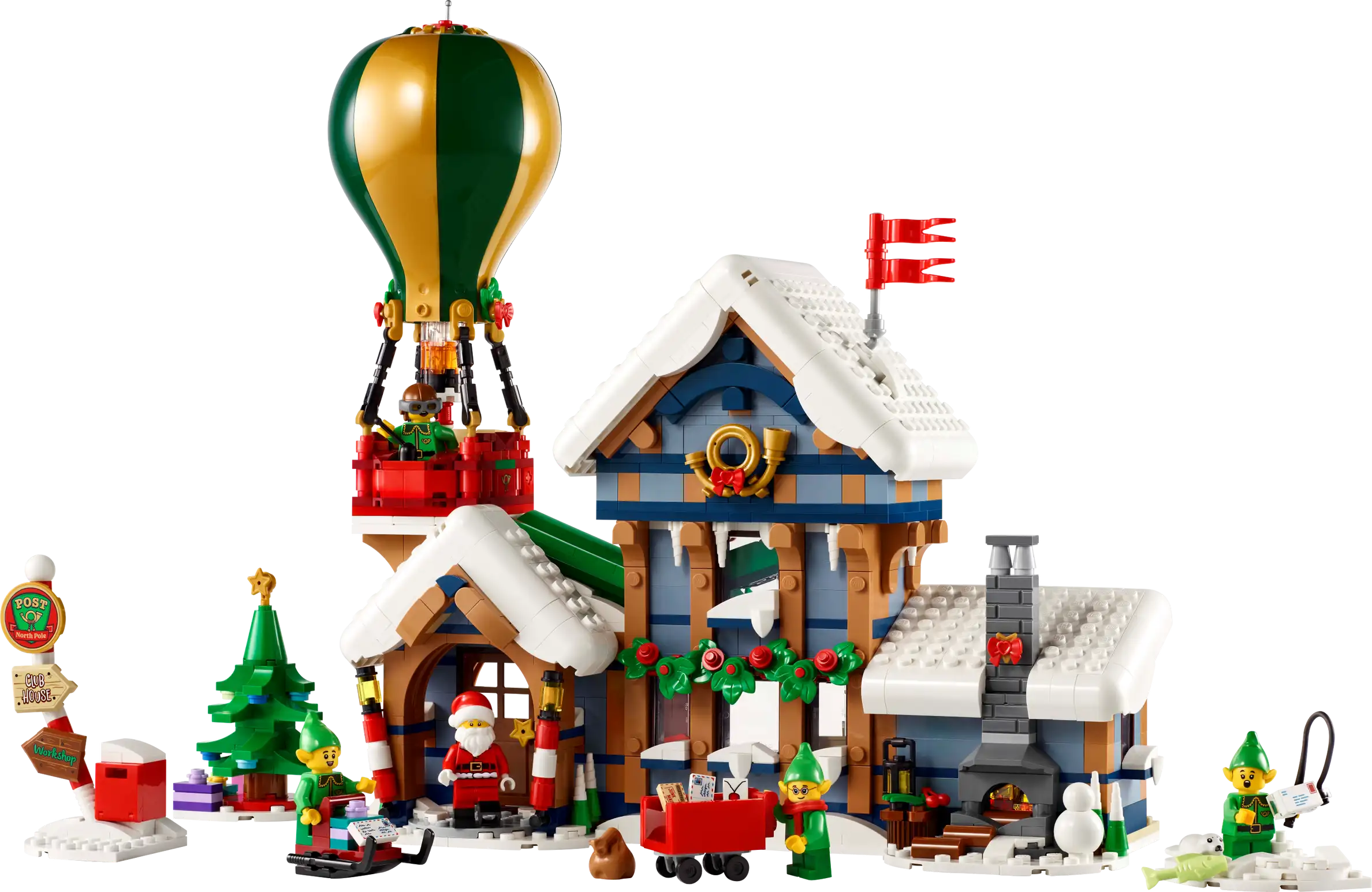 Compatible - Icons - 10339 - Santa's Post Office - 1440 Pieces