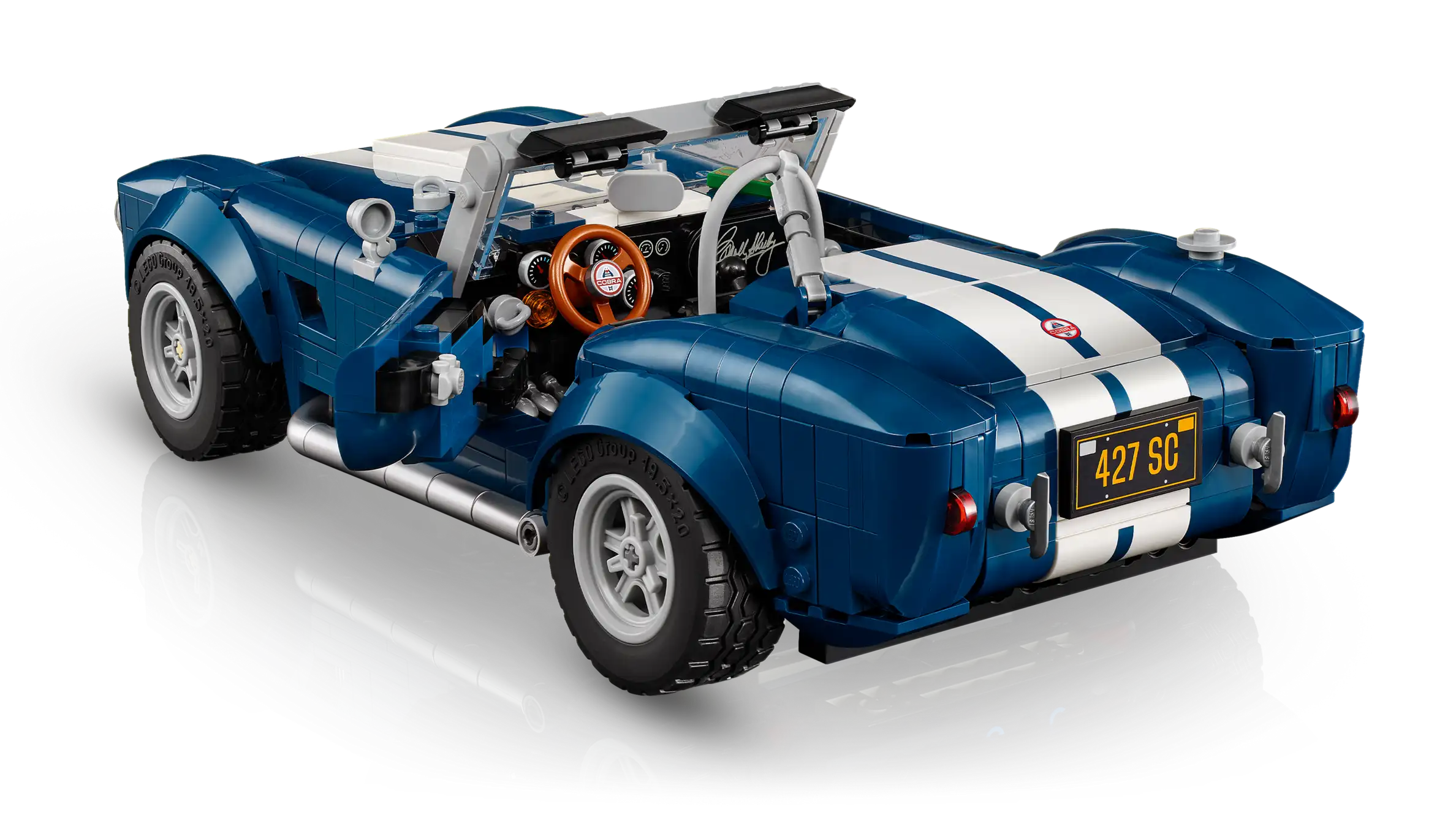 Compatible - Icons - 10357 - Shelby Cobra 427 - 1241 Pieces