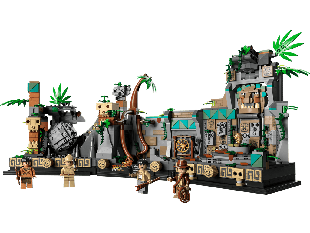 Compatible - Indiana Jones - 77015 - Temple Of The Golden Idol - 1545 Pieces