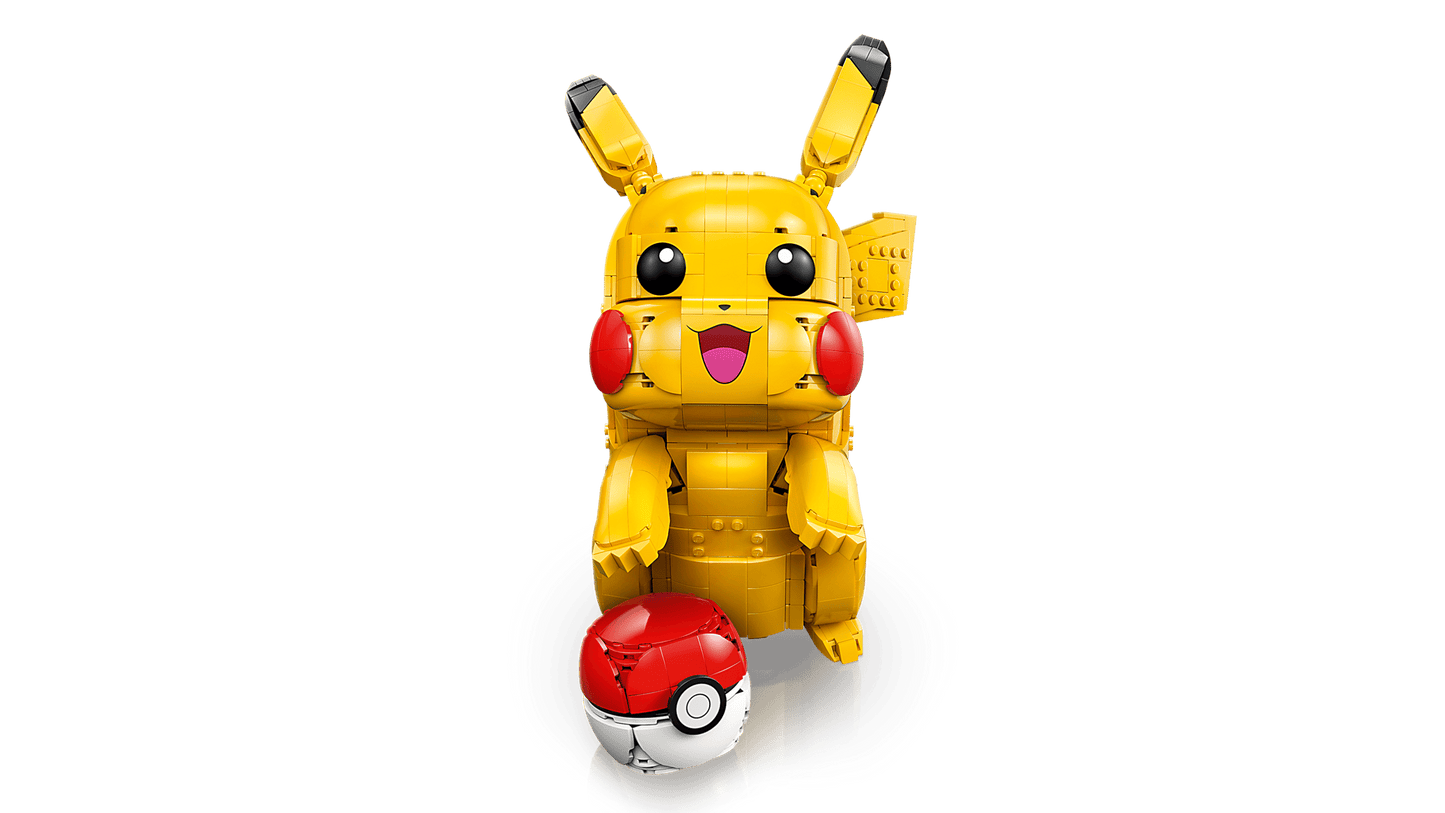 Compatible - 72152 - Pokemon - Pikachu And Poke Ball - 2050 Pieces