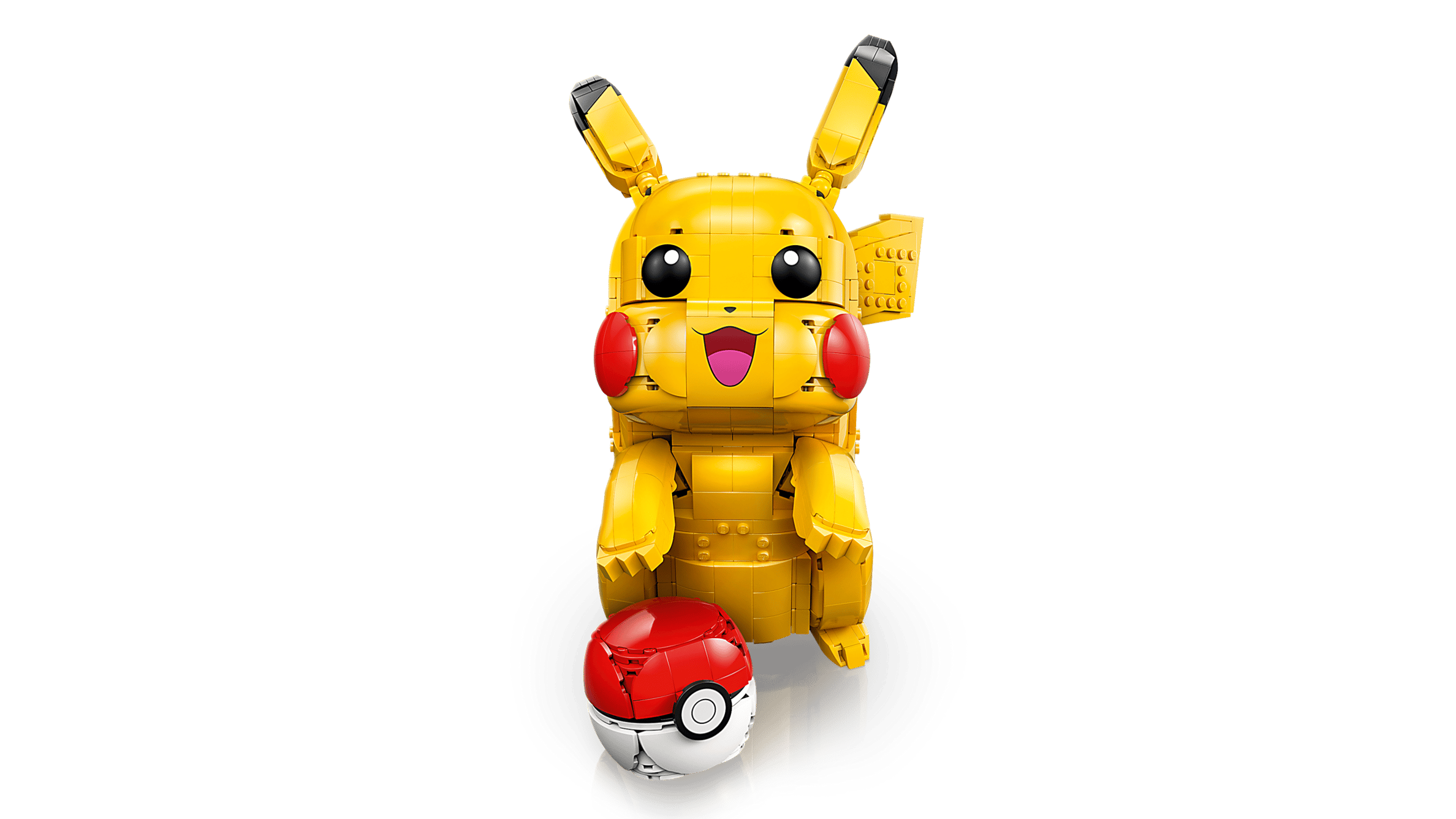 Compatible - 72152 - Pokémon - Pikachu And Poke Ball - 2050 Pieces (Group Order Discount Not Applicable)
