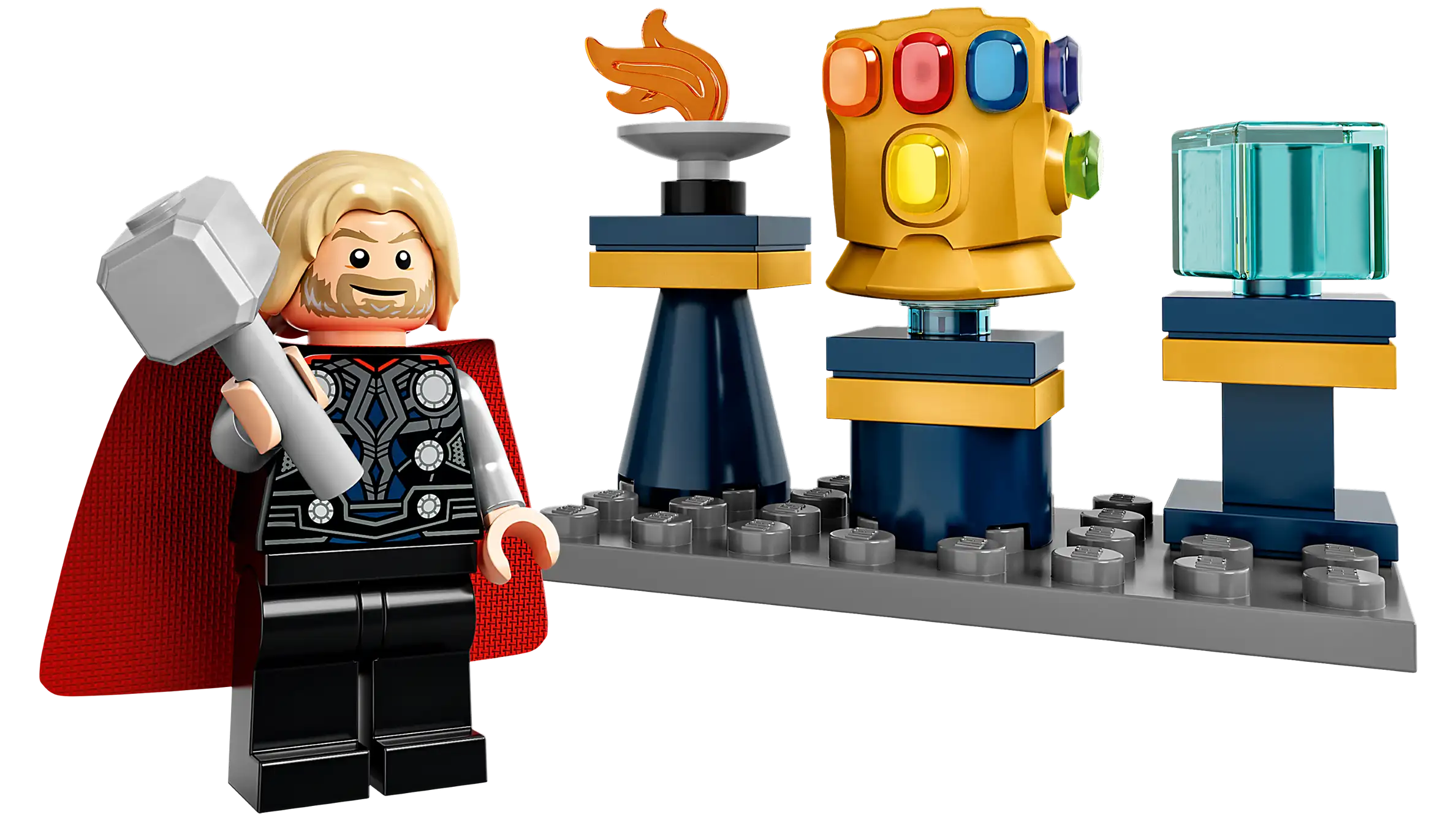 Compatible - Marvel - 76209 - The Avengers - Thor's Hammer - 979 Pieces