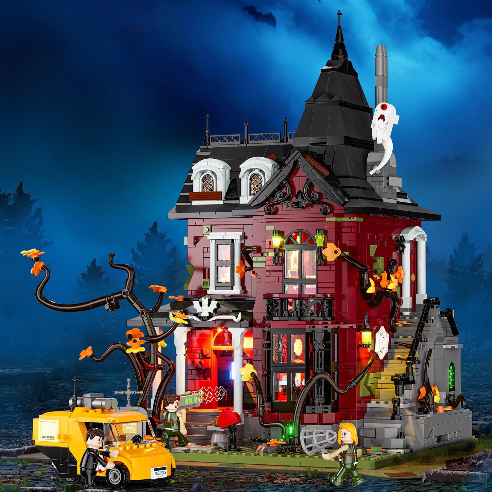 Funwhole/Lumibricks - L9092 - Midnight Haunted Mansion - 2617