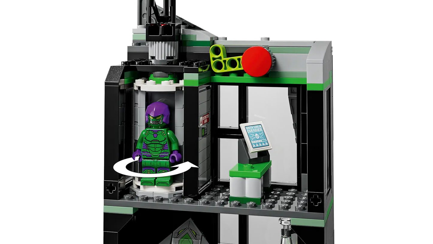 Compatible - 76324 - Marvel - Spiderman vs Oscorp - 808 Pieces