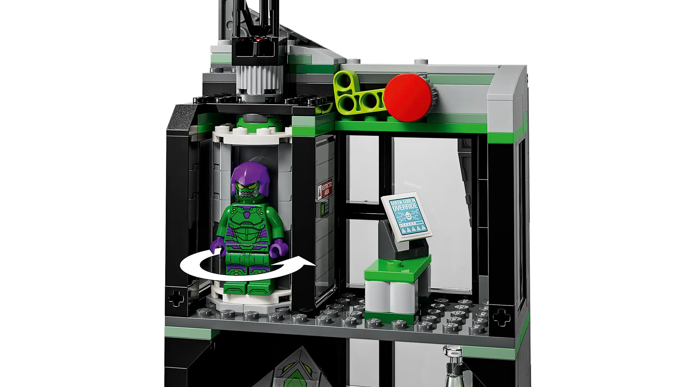 Compatible - Marvel - 76324 - Spider-Man vs Oscorp - 808 Pieces
