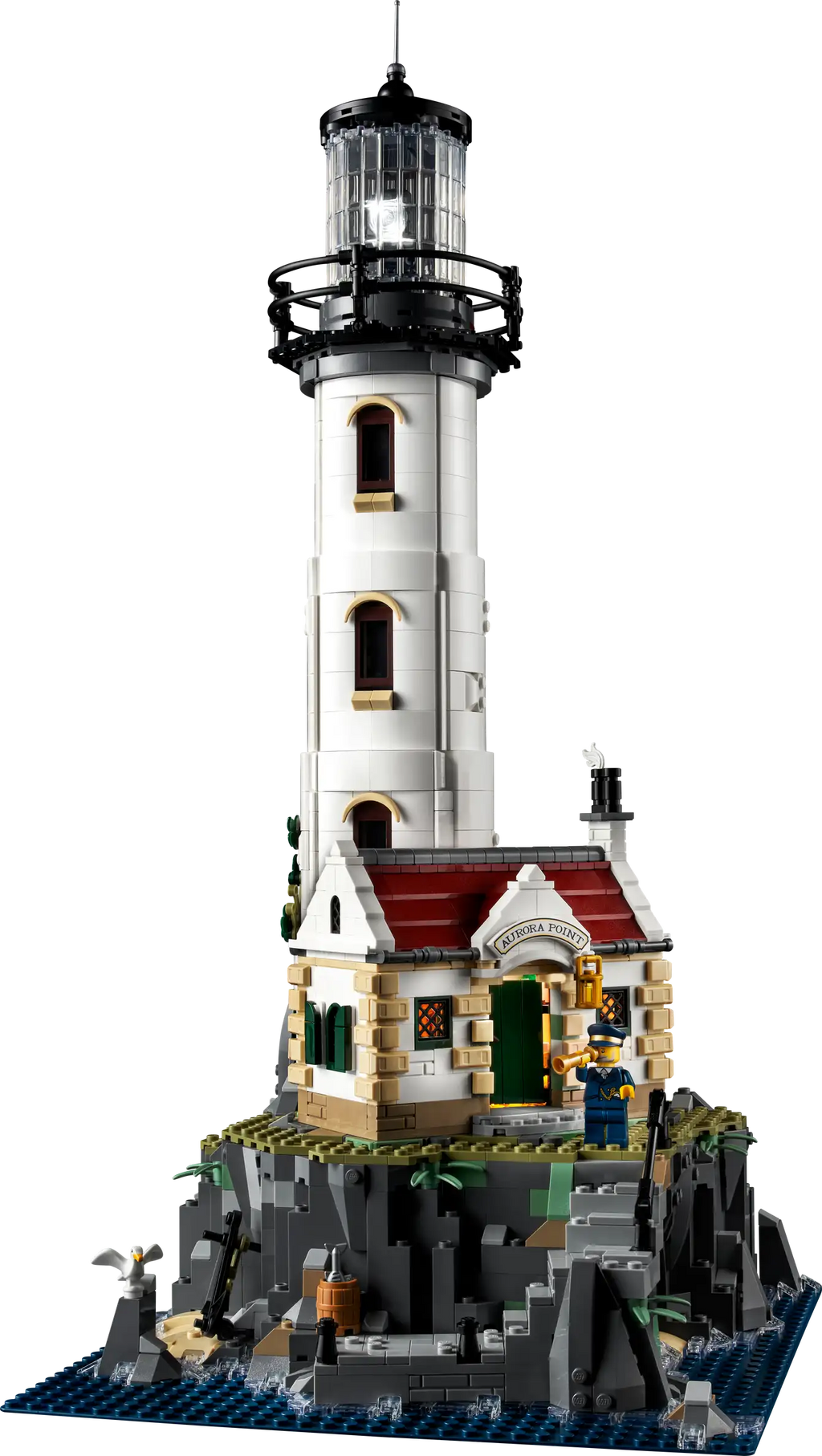 Compatible - IDEAS - 21335 - Motorized Lighthouse - 2065 Pieces