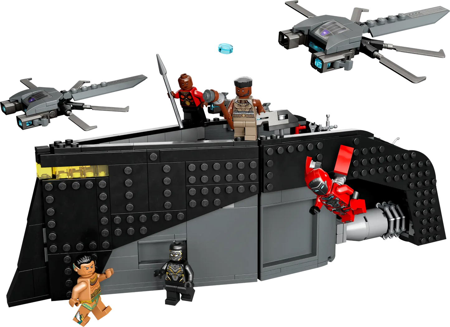 Compatible - 76214 - Marvel - Black Panther - War on the Water - 545 Pieces