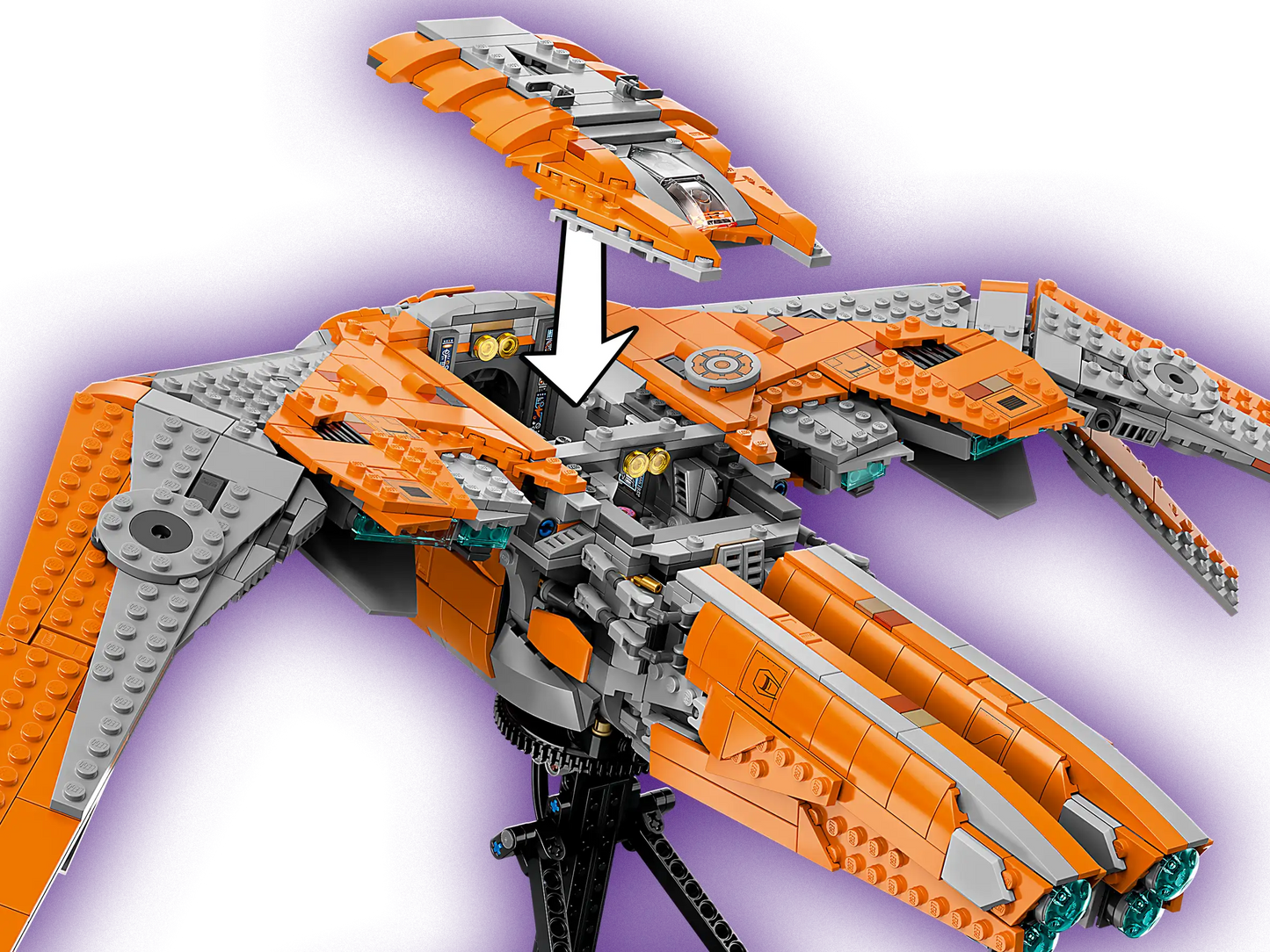 Compatible - 76193 - Marvel - Avengers - The Guardian Ship - 1901 Pieces