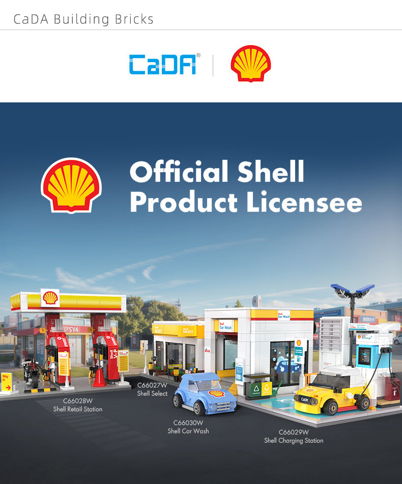 CADA - C66028 - Shell Retail Station - 305 Pieces