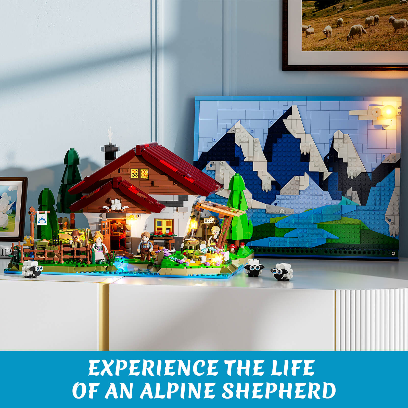Funwhole/Lumibricks - F9094 - Shepherd's Cottage - 2265 Pieces